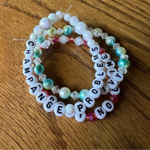 **Discounted** 3 Taylor Swift Evermore Album Friendship Bracelets for ERAS Tour